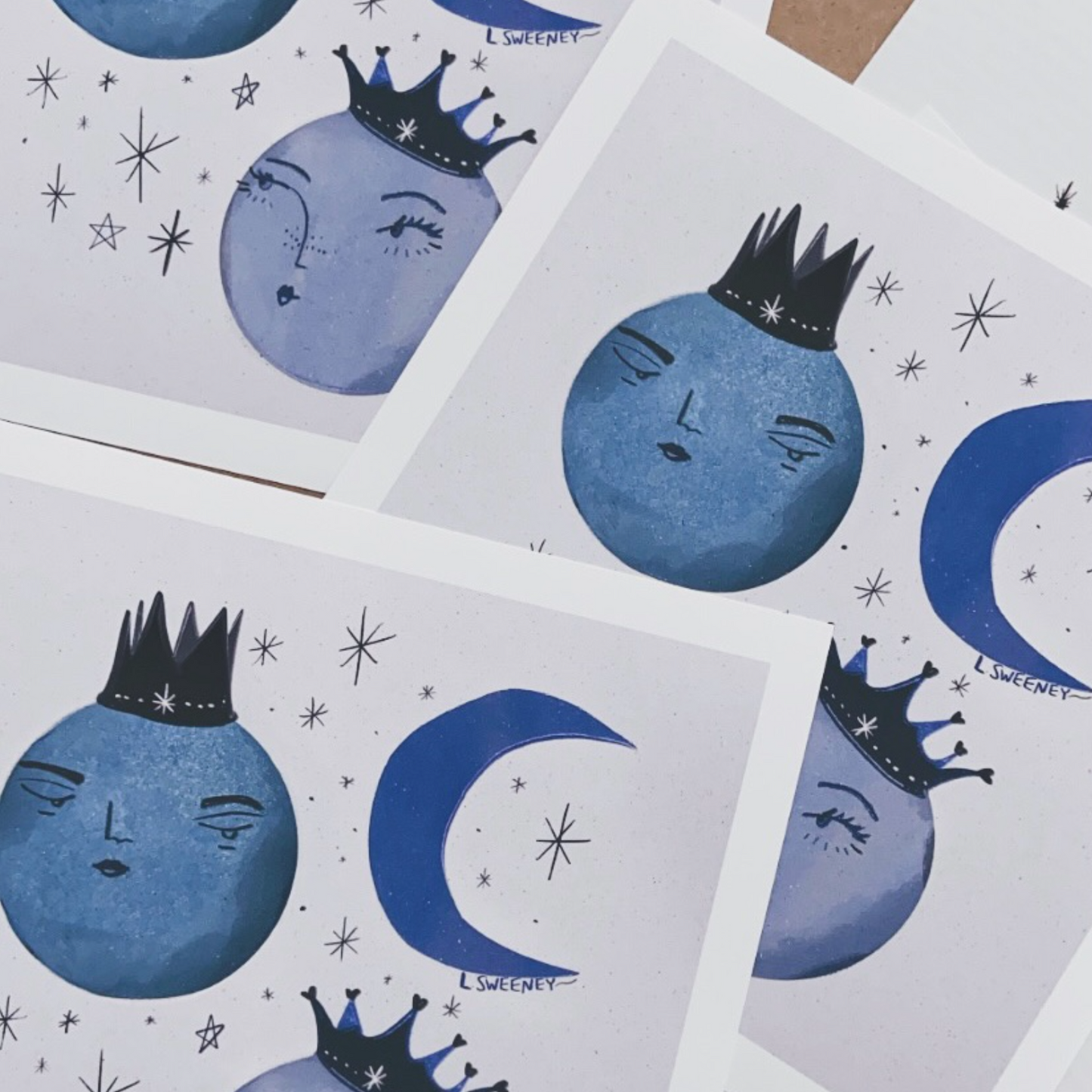 Royal Moons- Art Print