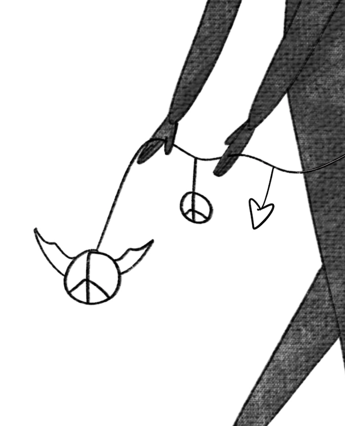 We Come in Peace - 2 sizes - Giclée Print