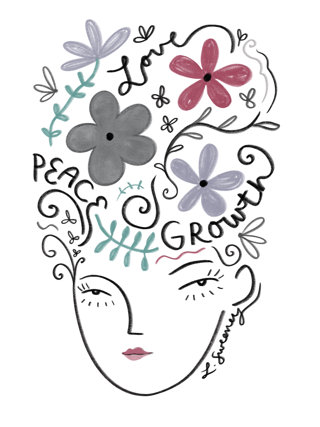 Portrait - 2 sizes - Art Print