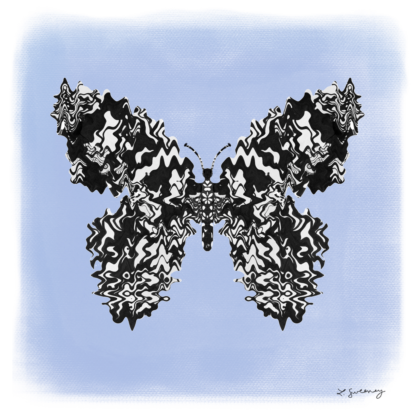 Ink Butterfly - Art Print