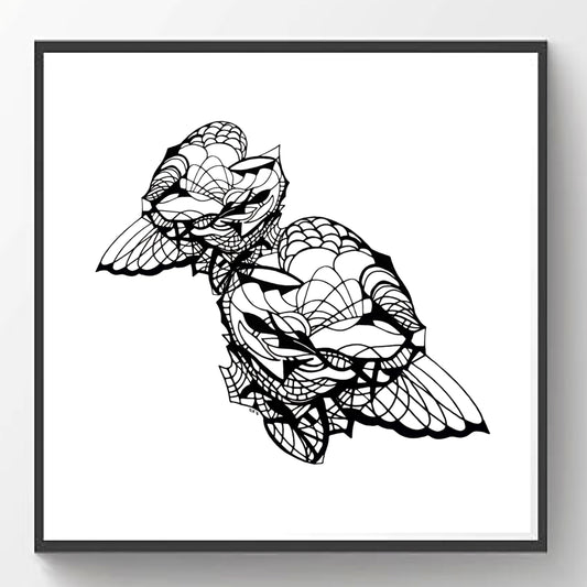 Robot Bird - Art Print