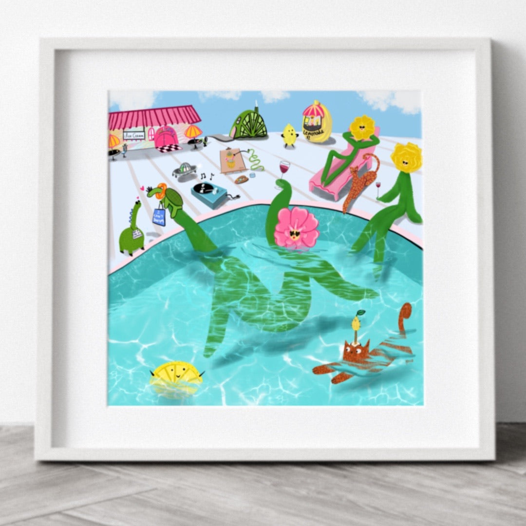 Lemonade Stand - Art Print