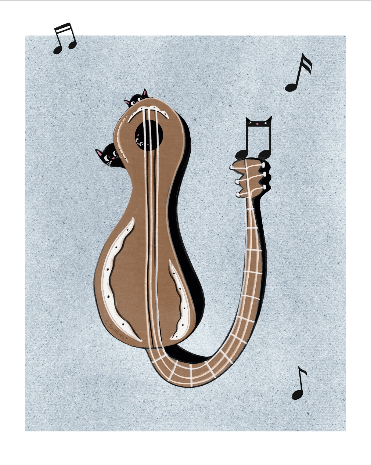Treble - 8 x 10 Giclée Print