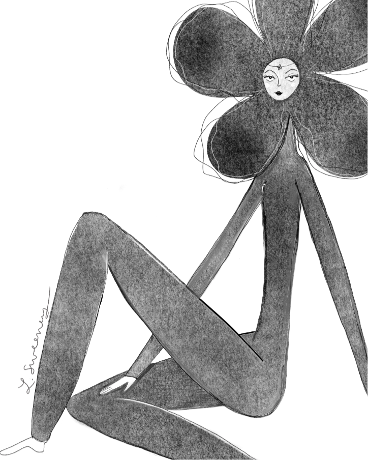 Portrait of a Flower - Art Print