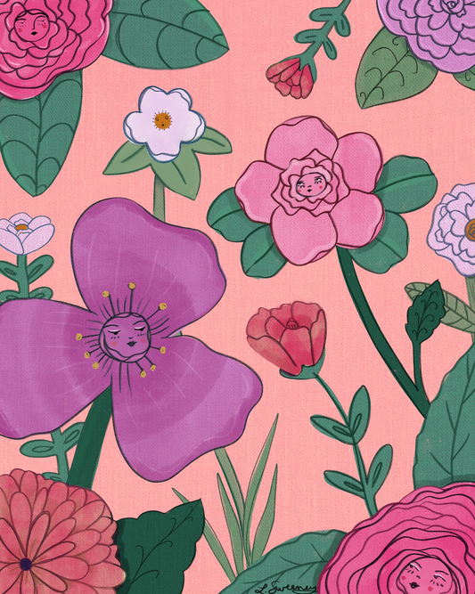 The Morning Garden - Art Print