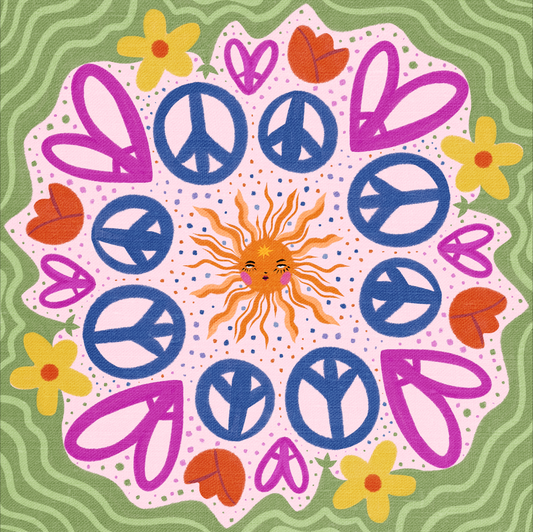 Sun Print - Art Print