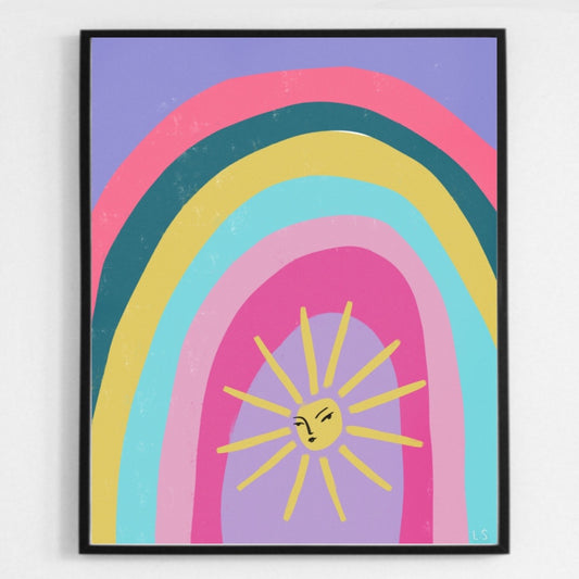 Sun Print - Art Print