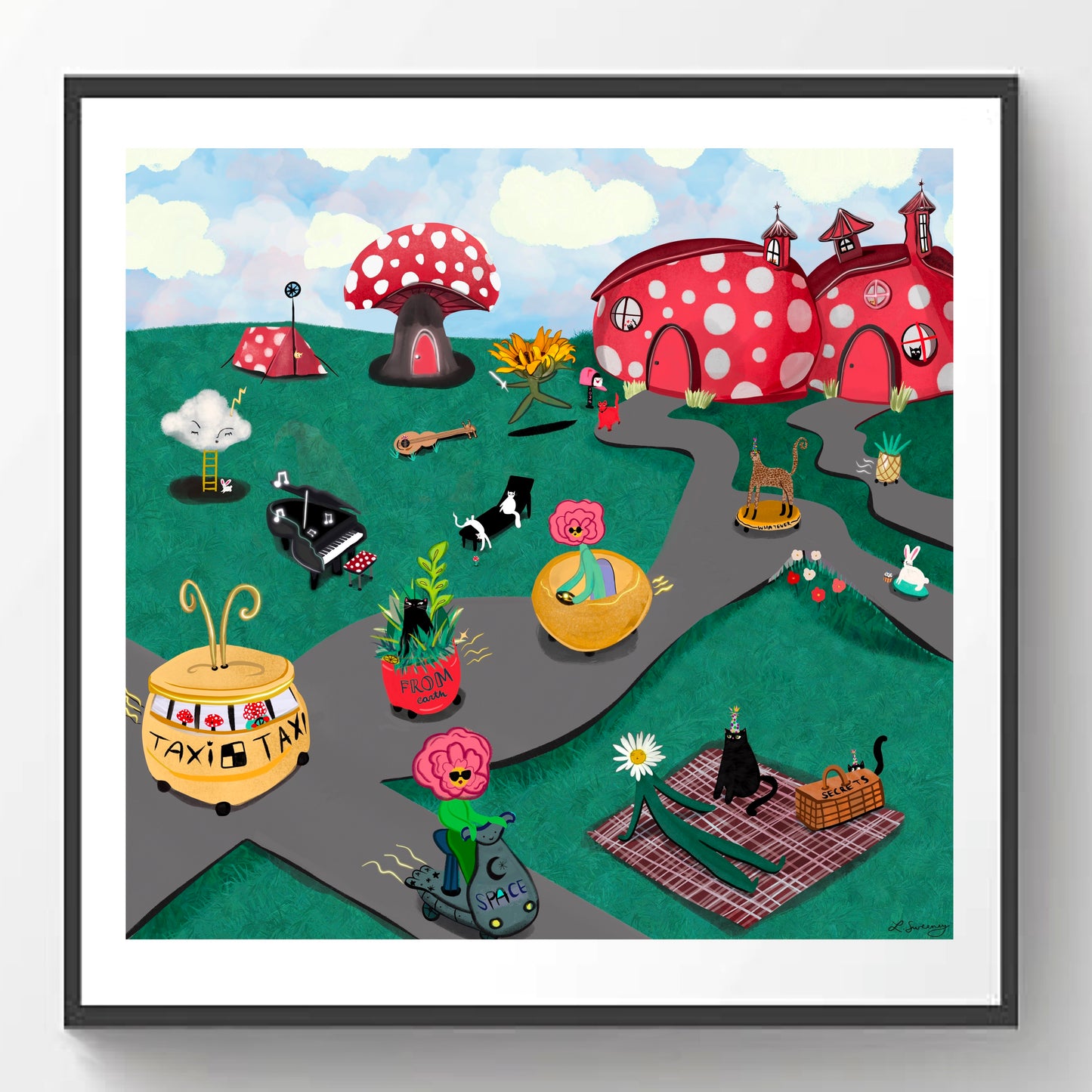 Traffic Jam - 2 sizes - Giclée Print